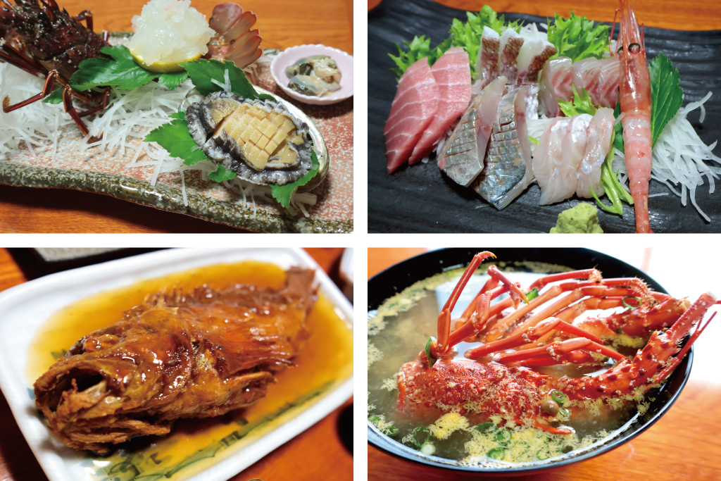 大浜荘料理の写真